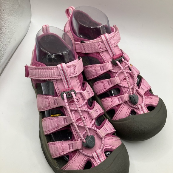 Keen Shoes - Keen Sandal 2 Toned Pink Closed Toe & Heel Water Friendly Washable Sandals Sz 6